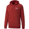 PUMA Ess+ Metallic Embroidery Logo Hoodie Fleece intense red M