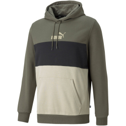 PUMA Ess+ Metallic Colorblock Fleece Hoodie Herren grape...
