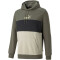 PUMA Ess+ Metallic Colorblock Fleece Hoodie Herren grape leaf M