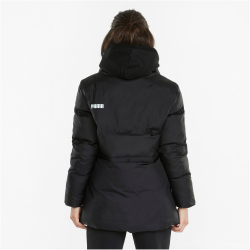 PUMA Ess+ Metallic Eco Puffer Winterjacke Damen