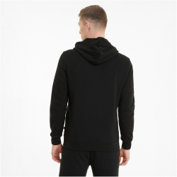 PUMA Essentials Small Logo Fleece-Kapuzenjacke Herren 01 - PUMA black XL
