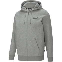 PUMA Essentials Small Logo Fleece-Kapuzenjacke Herren 03...