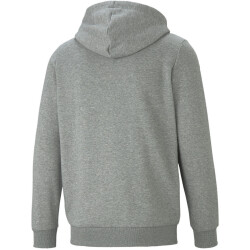 PUMA Essentials Small Logo Fleece-Kapuzenjacke Herren 03 - medium gray heather M