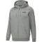 PUMA Essentials Small Logo Fleece-Kapuzenjacke Herren 03 - medium gray heather M
