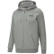 PUMA Essentials Small Logo Fleece-Kapuzenjacke Herren 03 - medium gray heather XL