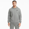 PUMA Essentials Small Logo Fleece-Kapuzenjacke Herren 03 - medium gray heather XL