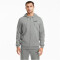 PUMA Essentials Small Logo Fleece-Kapuzenjacke Herren 03 - medium gray heather S