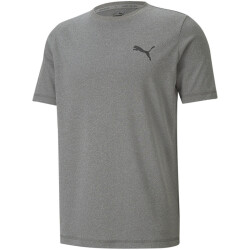 PUMA Active Small Logo T-Shirt Herren gray violet M