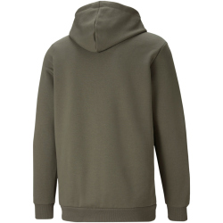 PUMA Ess+ Metallic 2 Col Big Logo Fleece-Hoodie Herren grape leaf L