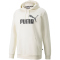 PUMA Ess+ Metallic 2 Col Big Logo Fleece-Hoodie Herren ivory glow L