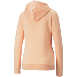 PUMA Essentials Logo Fleece Hoodie Damen peach parfait XS