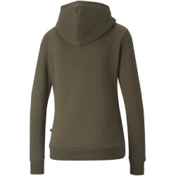 PUMA Essentials Logo Fleece Hoodie Damen grape leaf S