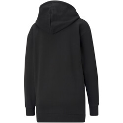 PUMA Essentials Elongated Logo Hoodie Damen PUMA black S