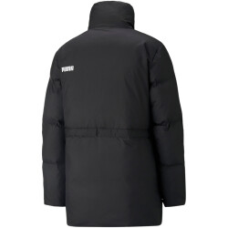 PUMA Ess+ Metallic Eco Puffer Winterjacke Damen PUMA black S