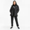 PUMA Ess+ Metallic Eco Puffer Winterjacke Damen PUMA black S