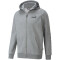 PUMA Power Kapuzenjacke Herren medium gray heather S