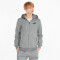 PUMA Power Kapuzenjacke Herren medium gray heather S
