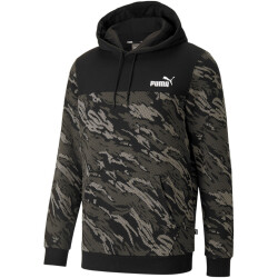 PUMA Graphic Camouflage Fleece Hoodie Herren PUMA black L