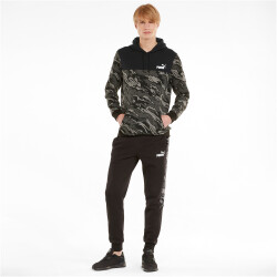 PUMA Graphic Camouflage Fleece Hoodie Herren PUMA black L