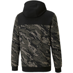 PUMA Graphic Camouflage Fleece Hoodie Herren PUMA black L