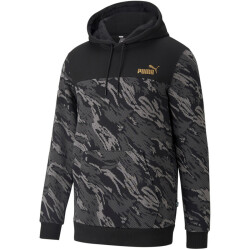 PUMA Graphic Camouflage Fleece Hoodie Herren PUMA black 51 S