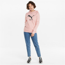 PUMA Power Logo Hoodie Damen lotus XS