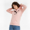 PUMA Power Logo Hoodie Damen lotus XS