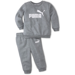 PUMA Minicats ESS Crew Baby-Jogginganzug medium gray...