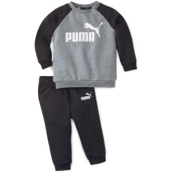 PUMA Minicats ESS Raglan Baby-Jogginganzug puma black 86