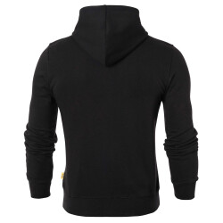 MIKASA Zip Kapuzenjacke Herren schwarz M