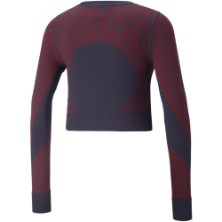 PUMA Train Seamless Fitted langarm Trainingsshirt Damen