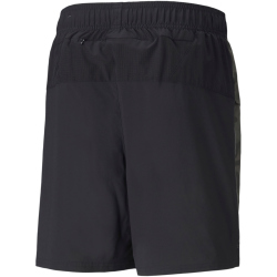 PUMA Run Graphic 7" Laufshorts Herren puma black/grape leaf XL