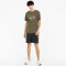 PUMA Run Graphic 7" Laufshorts Herren puma black/grape leaf XL