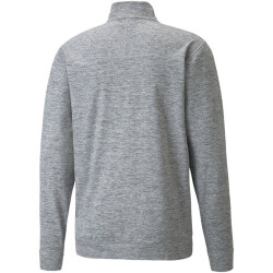 PUMA Train Cloudspun Full-Zip Trainingsjacke Herren medium gray heather L