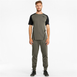 PUMA Train Pwrhouse Fleece Trainingshose Herren grape...