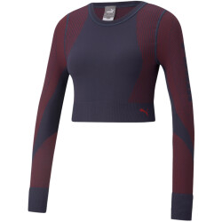 PUMA Train Seamless Fitted langarm Trainingsshirt Damen...