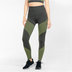 PUMA Train Seamless 7/8-Leggings Damen asphalt/yellow glow XS