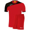 MIKASA Volleyball Trikot-Set Herren rot/schwarz M