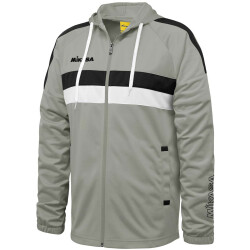 MIKASA Trainingsjacke grau/schwarz/weiß L