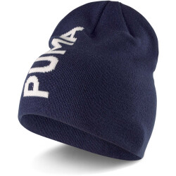 PUMA Essentials Classic Cuffless Beanie peacoat/puma white