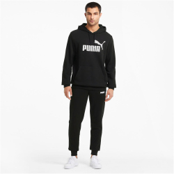 PUMA Essentials Big Logo Terry-Hoodie Herren PUMA black 4XL