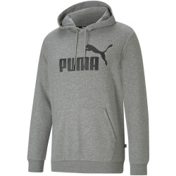 PUMA Essentials Big Logo Terry-Hoodie Herren medium gray...