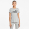 PUMA Essentials Logo T-Shirt Damen 04 - light gray heather L
