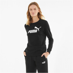 PUMA Essentials Logo Crew TR Sweatshirt Damen 01 - PUMA...