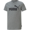 PUMA Essentials Logo T-Shirt Jungen medium gray heather 110