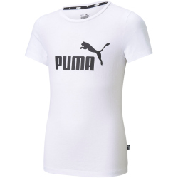PUMA Essentials Logo T-Shirt Mädchen PUMA white 176