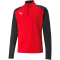 PUMA teamLIGA 1/4-Zip Top 01 - PUMA red/PUMA black L