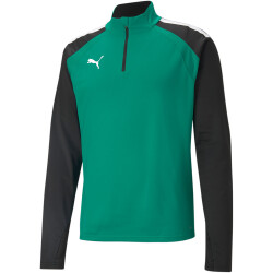 PUMA teamLIGA 1/4-Zip Top pepper green/puma black 3XL