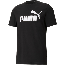 PUMA Essential Logo T-Shirt Herren 01 - PUMA black L