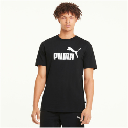 PUMA Essential Logo T-Shirt Herren 01 - PUMA black L